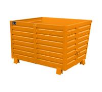 Bauer Südlohn Bauer Südlohn Benne basculante empilable BSK 150, laquée, orange jaune Quantité:1