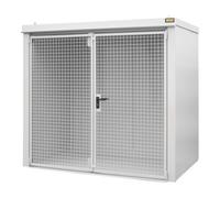 Bauer Südlohn Bauer Südlohn Conteneur pour bouteilles de gaz GFC-B M3, peint, blanc grisâtre Quantité:1