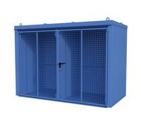 Bauer Südlohn Bauer Südlohn Conteneur pour bouteilles de gaz GFC-B/W M4, peint, bleu clair Quantité:1