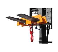 Bauer Südlohn Bauer Südlohn Crochet de levage LH-II 7,5, peint, orange jaune Quantité:1