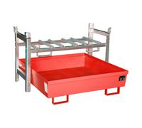 Bauer Südlohn Bauer Südlohn Étagère à fûts FRA-3, laquée, rouge feu Quantité:1