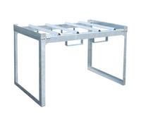 Bauer Südlohn Bauer Südlohn Étagère pour fûts et petits contenants FRE-2/M, galvanisée à chaud Quantité:1