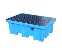 Bauer Südlohn Bauer Südlohn GREEN-LINE Bac de rétention PE WPA-PE 2/2, polyéthylène robuste, bleu Quantité:1