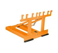 Bauer Südlohn Bauer Südlohn Lève-poubelles MH-II, peint, orange jaune Quantité:1
