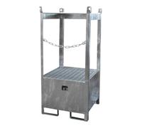 Bauer Südlohn Bauer Südlohn Palette empilable pour fûts FSP-1, galvanisée à chaud Quantité:1