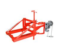 Bauer Südlohn Benne basculante à tambour Bauer Südlohn FD/L-K, peinte, rouge feu Quantité:1