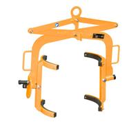 Bauer Südlohn Pince à tourner les fûts Bauer Südlohn FWZ-60, peinte, jaune-orange Quantité:1