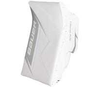 Bauer SV-Pro Gardien de but de hockey sur glace Junior Blanc Gauche - Attrape-droite Blanc