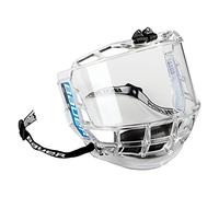 Bauer Visier für Eishockeyhelm Concept III-Full Visors-Senior Visière pour Casque de Hockey sur Glace Unisexe, Transparent, Taille Unique