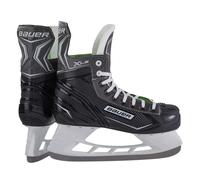BAUER S21 X-LP Skate - SR Chaussures de Hockey sur Glace Schwarz/Weiss/Blau/Silber 9