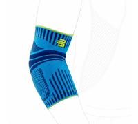Bauerfeind, 1 Bandage de Sport Unisexe pour Coude, À Porter à Droite ou à Gauche, Pour les Sports de Ballon et de Raquette, l’Athlétisme, Stabilité de l’Articulation du Coude, Coussin en Silicone, Taille S, Rivera, 11469431260011