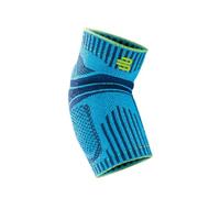 Bauerfeind, 1 Bandage de Sport Unisexe pour Coude, À Porter à Droite ou à Gauche, Pour les Sports de Ballon et de Raquette, l’Athlétisme, Stabilité de l’Articulation du Coude, Coussin en Silicone, Taille M, Rivera, 11469431260012