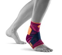 BAUERFEIND, 1 Chevillière de Sport Unisexe, Côté Gauche, pour Les Sports de Ballon et l’athlétisme, Stabilisation, Sangle de Maintien, Taille L, Rose, 11419401950713