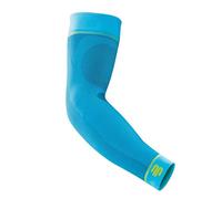 Bauerfeind, 1 Paire de Bandages de Compression de Sport pour Bras, Unisexe, À Porter à Droite ou à Gauche, Pour les Sports de Ballon et d’Endurance, Renforcement de la Musculature, Taille XL longue, Rivera, 29355013800034