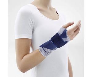 Bauerfeind Attelle de poignet droit Manutrain Titan pour tendinite Bleu/Gris