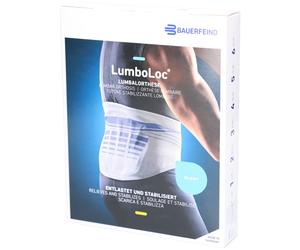 BAUERFEIND® Bandage de soutien dorsal LumboLoc® taille 4 titane Bandage(S) 1 pc(s)