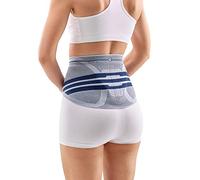 Bauerfeind Corset lombaire élastique Lumbotrain à coupe ajustée Bleu/Gris