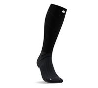 BAUERFEIND Chaussettes de course « Run Performance Compression Socks 2.0 », 1 paire de chaussettes de sport avec compression et points 3D, chaussettes de course, Noir/M, 43-46