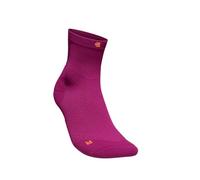 Bauerfeind Ultralight Mid Cut Chaussettes De Running Femmes - Berry, Taille 35-37