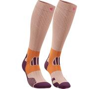 Bauerfeind Sports - Women's Trail Run Compression Socks - Chaussettes de running - EU 39-42 - S: 31-36 cm - sunrise peach