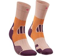 BAUERFEIND Chaussettes de trail « Trail Run Mid Cut Socks », Sunrise Peach, 43-46