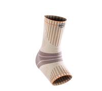 BAUERFEIND Chevillère pour la randonnée « Outdoor Ankle Support », 1 bandage de cheville, unisexe, portable à droite et à gauche, laine mérinos, taille S