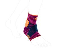 Bauerfeind, Chevillière de sport pour la cheville, À porter à droite pour stabiliser la cheville au basketball, football, handball, volley-ball ou la course à pied, Pas d’entorse, d’hyper extension et de torsion