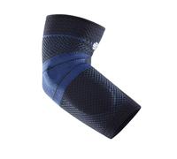 BAUERFEIND EpiTrain Coudière Noir Taille 5 | Bretelles de compression, rembourrage anatomique, design tricoté respirant, style de vie actif
