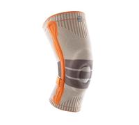 BAUERFEIND Genouillère de randonnée « Outdoor Knee Support », 1 bandage de randonnée, unisexe, pour équipement de randonnée, portable à droite et à gauche, sangle réglable individuellement, laine