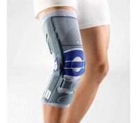 Bauerfeind Genouillère Softec Genu Titan droite pour la stabilisation Bleu/Gris
