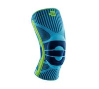 Bauerfeind Genouillère de sport Sports Knee Support Turquoise/Jaune Lemon Taille S Droit/Gauche