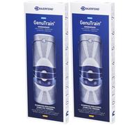 BAUERFEIND® GenuTrain Genouillère active, rotulienne et ligamentaire Taille 7 Titan Bandage(S) 2x1 pc(s)