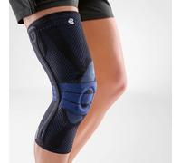 Bauerfeind Genutrain P3 genouillère de volley-ball gauche noire avec guide rotul