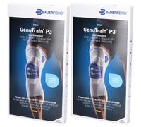 BAUERFEIND Genutrain P3 Orthèse de genou Taille 2 gauche Bandage(S) 2x1 pc(s)