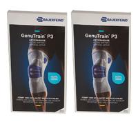 BAUERFEIND Genutrain P3 Orthèse de genou Taille 4 gauche Bandage(S) 2x1 pc(s)