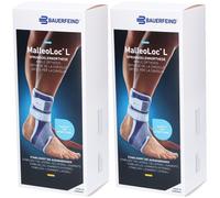 BAUERFEIND MalleoLoc® L Orthèse de cheville universelle droite Bandage(S) 2x1 pc(s)
