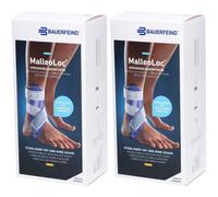 BAUERFEIND MalleoLoc® Orthèse de cheveille taille 1 gauche Bandage(S) 2x1 pc(s)
