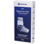 BAUERFEIND® MalleoTrain® Plus Chevillère taille 5 Titane Droite Bandage(S) 1 pc(s)