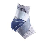 Bauerfeind - MalleoTrain S - Chevillère - Le support de cheville dont vous avez besoin pour faire une activité physique - Pied droit - Taille 4 - Couleur titane