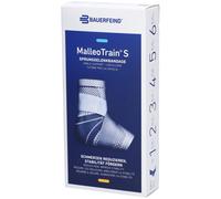 BAUERFEIND® Malleotrain® S Chevillère Taille 2 gauche titane Bandage(S) 1 pc(s)