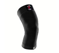 BAUERFEIND Manchon de genou « Sports Compression Knee Support NBA », 1 genouillère de sport unisexe pour les sports de ballon, genouillère de basketball avec logo de l'équipe