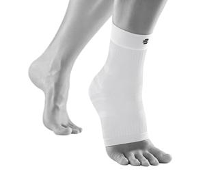 BAUERFEIND Manchon pour votre cheville « Sports Compression Ankle Support », 1 chevillère unisexe avec compression, protection de la cheville pour la course, le fitness et les sports de ballon,
