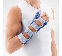 Bauerfeind Manuloc Rhizo Long orthèse de poignet et d'avant-bras droit Bleu/Gris