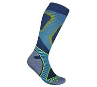 BAUERFEIND Run Performance Compression Socks, 1 Paire de Chaussettes de Compression pour la Course à Pied et Le Fitness, Chaussettes Hautes Homme avec Targeted Compression Zone, Bas de Compression