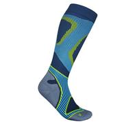 Bauerfeind Sports - Run Performance Compression Socks - Chaussettes de compression - EU 41-43 - S: 31-36 cm - blue