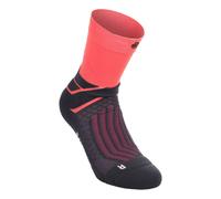 Bauerfeind Run Performance Mid Cut Chaussettes de running Femmes-corail, Taille 35-38