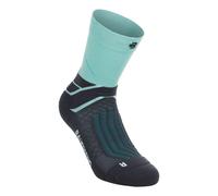 Bauerfeind Run Performance Mid Cut Chaussettes de running Femmes-turquoise, Taille 39-42