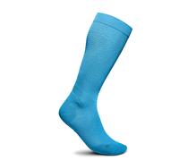 Bauerfeind Sports - Women's Run Ultralight Compression Socks - Chaussettes de compression - EU 38-40 - S: 31-36 cm - lagoon blue