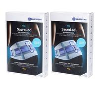 BAUERFEIND® Sacroloc Othèse de stabilisation pour le bassin taille 3 titane Bandage(S) 2x1 pc(s)