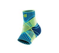 Bauerfeind Sports Ankle Support Chevillère Gauche-Turquoise,Jaune Lemon, Taille XL